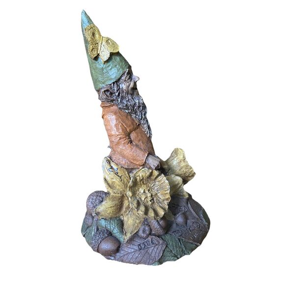 TOM CLARK Signed Gnome " ALFRED" #60 on Daffodils 1987 - Picture 4 of 6